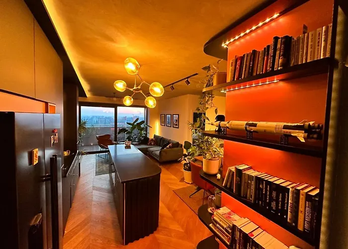 Skyline Elegance With Free Parking Apartamento *